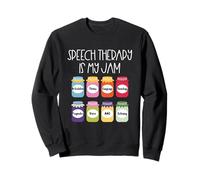 Camisetas de Terapia del Habla es mi Mermelada para Mujer Sudadera