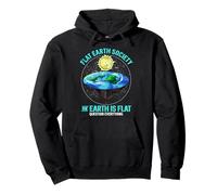 Camisetas de Tierra Plana - La Tierra es Plana y Todo en cuestión Sudadera con Capucha