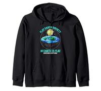 Camisetas de Tierra Plana - La Tierra es Plana y Todo en cuestión Sudadera con Capucha