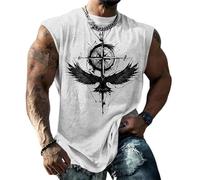 Camisetas De Tirantes Hombre - Camisetas sin mangas para hombre camisetas de entrenamiento camisetas sin mangas camisetas sin mangas cuello redondo ropa interior deportiva de verano para playa novedad