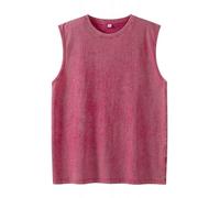 Camisetas de Tirantes Hombre Gym, Camiseta de Tirantes Hombre Básica de Verano Chaleco Suelto Corte para Talla Grande