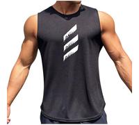 Camisetas de Tirantes Hombre Verano Camiseta sin Mangas Diario Deportivo Gym Secado rápido Transpirable Color sólido Casual Chandal Tank Top Playa T-Shirt básica tee Chaleco Talla Grande 2025