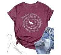 Camisetas de verano para mujer, diseño de música country 2026, estilo casual, holgada, manga corta, para salir, Blackbird cantando en la muerte de la noche, primavera, lindas camisetas gráficas
