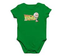 Camisetas EGB Body Bebé Doc - Regreso Al Futuro Ochenteras 80´s Retro Comic Tallas Especiales (Verde, 6 Meses)