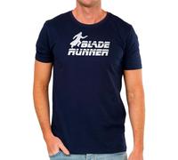 Camisetas EGB Camiseta Adulto/Niño Blade Runner Ochenteras 80´s Retro Comic Tallas Especiales (Marino, M)