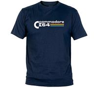 Camisetas EGB Camiseta Adulto/niño Commodore 64 ochenteras 80´s Retro (Merino, XXL)