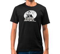 Camisetas EGB Camiseta Adulto/Niño Curro Jiménez Ochenteras 80´s Retro Comic Tallas Especiales (Negro, L)