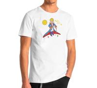 Camisetas EGB Camiseta Adulto/Niño El Principito - Ochenteras 80´s Retro Comic Tallas Especiales (Blanco, L)