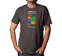 Camisetas EGB Camiseta Adulto/Niño Libro De Senda Ochenteras 80´s Retro Comic Tallas Especiales (Gris, M)