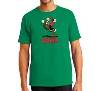 Camisetas EGB Camiseta Adulto/Niño Olivia - Popeye Ochenteras 80´s Retro Comic Tallas Especiales (Verde, 12-14 años)
