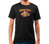 Camisetas EGB Camiseta Adulto/Niño Todos Los Fraggle Rock Ochenteras 80´s Retro Comic Tallas Especiales (Negro, M)