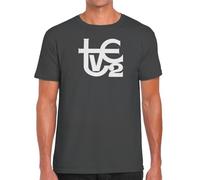 Camisetas EGB Camiseta Adulto/Niño TV2 Ochenteras 80´s Retro Comic Tallas Especiales (Gris, XL)