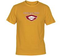 Camisetas EGB Camiseta Comando G Adulto/niño ochenteras 80´s Retro (S, Melocotón)