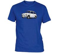 Camisetas EGB Camiseta Seat 600 Adulto/niño ochenteras 80´s Retro (Azul, XXL)