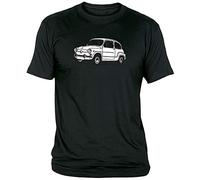 Camisetas EGB Camiseta Seat 600 Adulto/niño ochenteras 80´s Retro (Negro, 4XL)