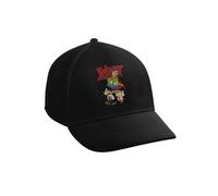 Camisetas EGB Gorra Adulto/Niño ABRARACOURCIX - Asterix - Ochenteras 80´s Retro Comic Tallas Especiales (Negro, Niño)