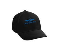 Camisetas EGB Gorra Adulto/Niño Aeroflot Ochenteras 80´s Retro Comic Tallas Especiales (Negro, Niño)