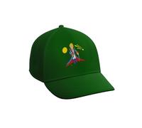 Camisetas EGB Gorra Adulto/Niño El Principito - Ochenteras 80´s Retro Comic Tallas Especiales (Verde, Niño)