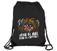 Camisetas EGB Mochila Bruja Avería 2 Bola De Cristal ochenteras 80´s Retro Comic Series Net (Negro)