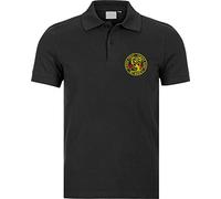 Camisetas EGB Polo Cobra Kai Karate Kid ochenteras 80´s Retro (Negro, XL)