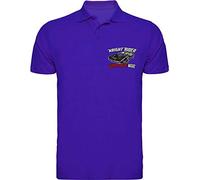 Camisetas EGB Polo Kitt Coche Fantástico ochenteras 80´s Retro (5XL, Azulón)