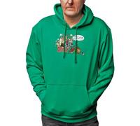 Camisetas EGB Sudadera Capucha Adulto/Niño Aldea Gala - Asterix - Ochenteras 80´s Retro Comic Tallas Especiales (Verde, L)