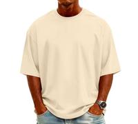 Camisetas Entrenamiento Hombre, Slim Fit Transpirable Surf Técnica Poliester Transpirables Cuello Redondo Deportivas Fashion Talla Grande Personalizada Tenis Manga Corta Tshirt Hombre,XXL