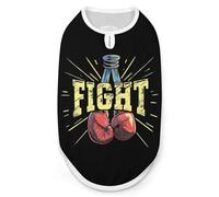 Camisetas Estampadas para Perros con concienciación sobre el cáncer de pulmón, Ropa para Mascotas, Camiseta sin Mangas para Cachorros pequeños y Gatos