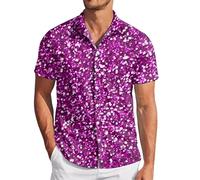 Camisetas Feas Camisas Hombre Camisa Hombre Invierno Disfraz Arabe Blanca Slim Fit Mariachi Roja Rosa Azul Sepiia Medieval Leopardo Negra Disco Manga Larga De Vestir Talla Grande 2XL Casuales Negras