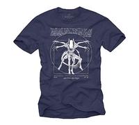 Camisetas Frikis Divertidas Hombre - T-Shirt Alien Isolation - Regalos Originales Geek Azul S