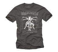 Camisetas Frikis Divertidas Hombre - T-Shirt Alien Isolation - Regalos Originales Geek Gris M