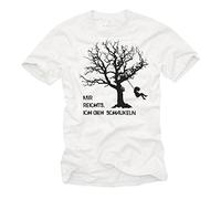 Camisetas graciosas con Frases - Ya he Tenido Suficiente Estoy meciendo - Blanco XXL