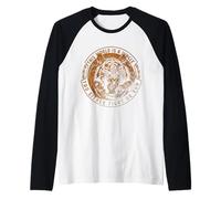 Camisetas gráficas para hombre This World is a Jungle Tiger Tee Camiseta Manga Raglan
