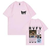 Camisetas Gráficas Rapper RVFV Tour Men Fashion Harajuku Casta Castak Street Unisex (G M)