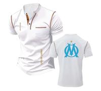 Camisetas Henley Hombre Chándal para D.R.OI.T AU B.UT Active Manga Corta Patchwork Camiseta Suave Ropa Estampada Polos Que Absorben La Humedad-BaiSe||m