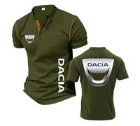 Camisetas Henley Hombre Ropa Deportiva para D.a.c.i.a Camiseta Estampada Que Absorbe La Humedad Polos Entrenamiento Manga Corta Costuras-JunlvSe||XX_l