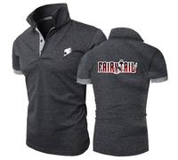 Camisetas Hombre Manga Corta Fai-ry Ta-il，Manga Corta Atlético Entrenamiento，Camisa de Po.lo Unisex Adulto Camisetas Outdoor(Dark Gray,S)