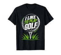 Camisetas I Like To Play Golf Camiseta