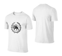 Camisetas I Stand with Iran Camisetas Gratis de Irán Camiseta de algodón de Manga Corta con Cuello Redondo y Bandera del Viejo León y el Sol para Hombres y Mujeres