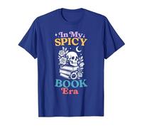 Camisetas In My Spicy Book Era - Lector de Romance Oscuro, Love Smut Camiseta, Hombre, Azul Real, XL