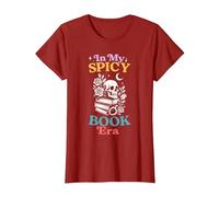 Camisetas In My Spicy Book Era - Lector de Romance Oscuro, Love Smut Camiseta, Mujer, Arándano, L