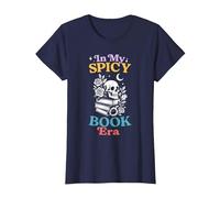 Camisetas In My Spicy Book Era - Lector de Romance Oscuro, Love Smut Camiseta, Mujer, Azul Marino, M
