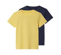 Camisetas infantiles pack 2 - Amarillo . Talla Azul#Tallas:110/116 (4-6 años)