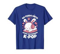 Camisetas K-Pop Camisetas para Niñas & Mujeres Regalos K-Pop Camiseta, Hombre, Azul Real, 3XL
