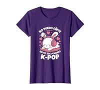 Camisetas K-Pop Camisetas para Niñas & Mujeres Regalos K-Pop Camiseta, Mujer, Morado, S