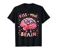 Camisetas Kiss Your Brain para niños de Regreso a la Escuela 2024 Camiseta