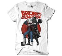 Camisetas La Colmena 056-Back To The Darkside (XL, Blanco)