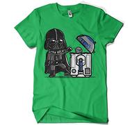 Camisetas La Colmena 209 Robotictrashcan (Donnie) (XL, Verde Irlandes)