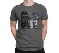 Camisetas La Colmena 209 Robotictrashcan (Donnie) (XXXL, Gris Oscuro)
