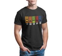 Camisetas La Colmena 2237-Reservoir Puppetry (Melonseta) (XL, Negro.)